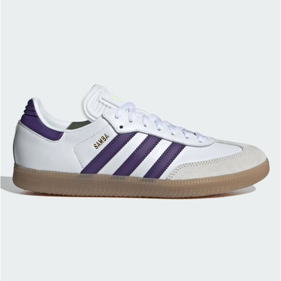adidas Other - Adidas Samba Messi Indoor - Unisex Soccer Shoes White Purple IH8161 NEW